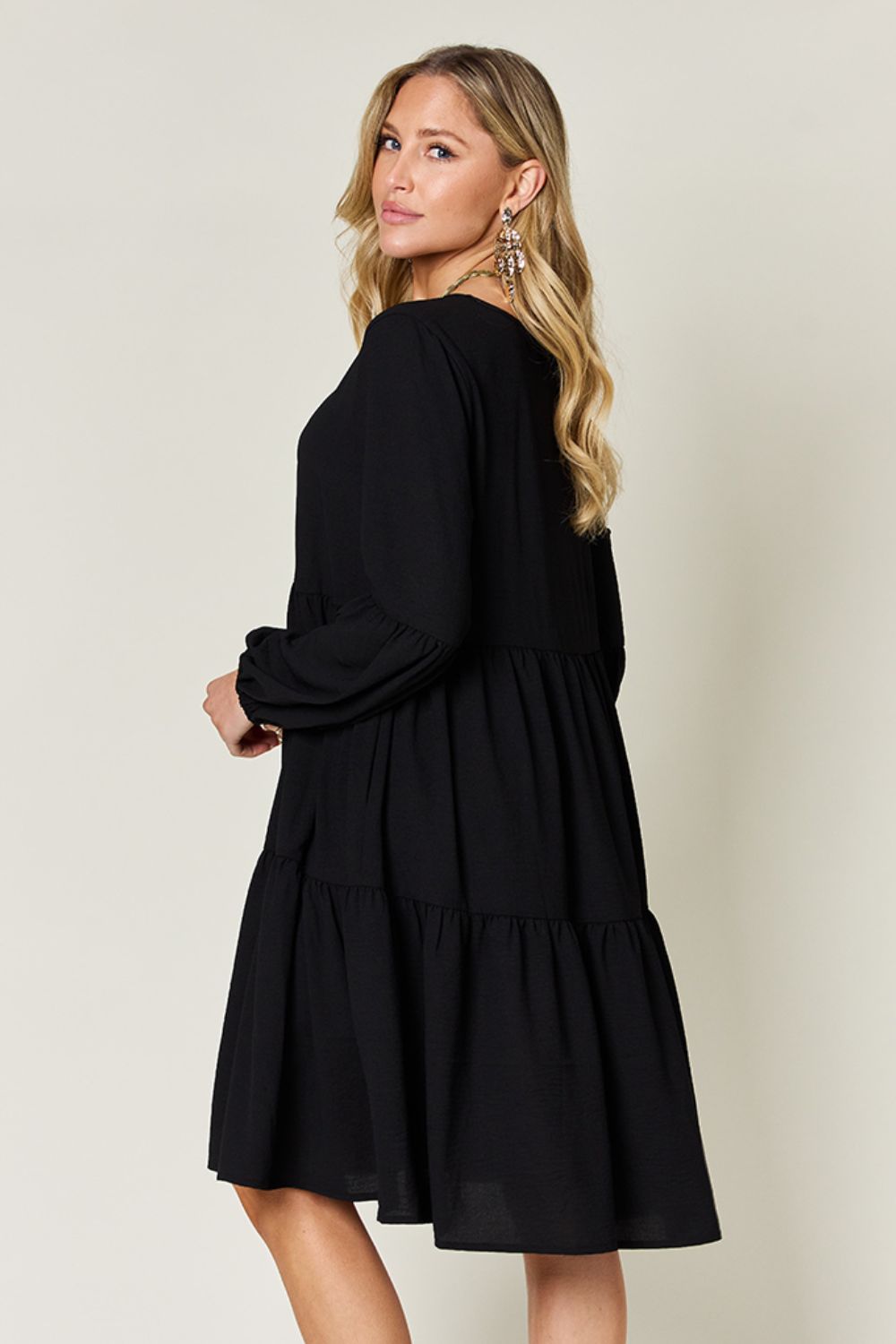 Double Take Tiered Dress