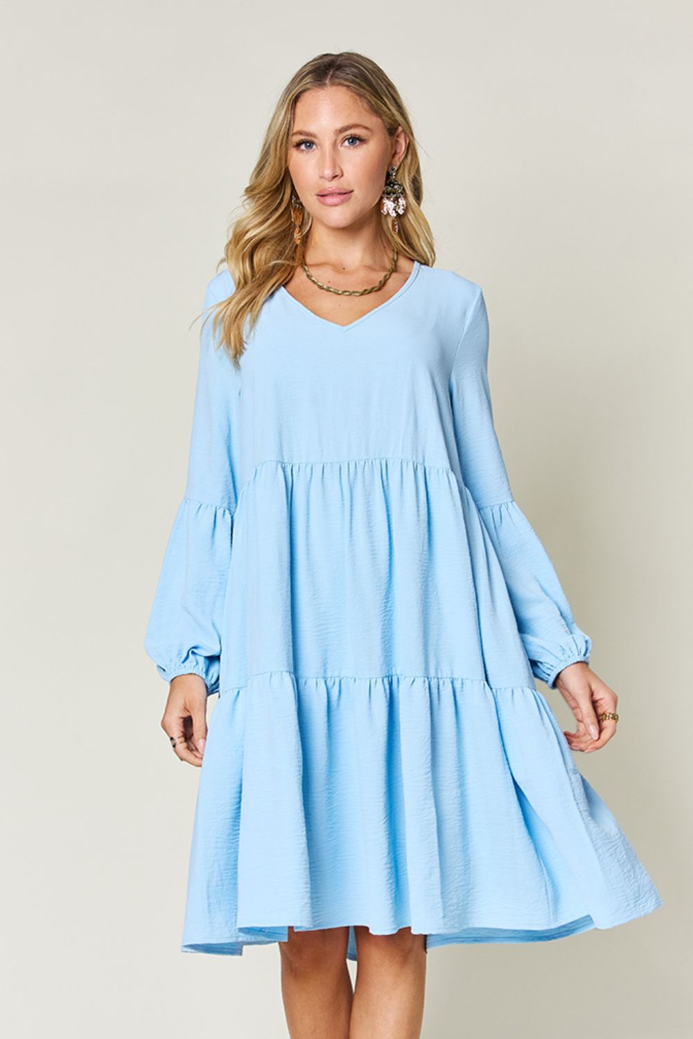 Double Take Tiered Dress